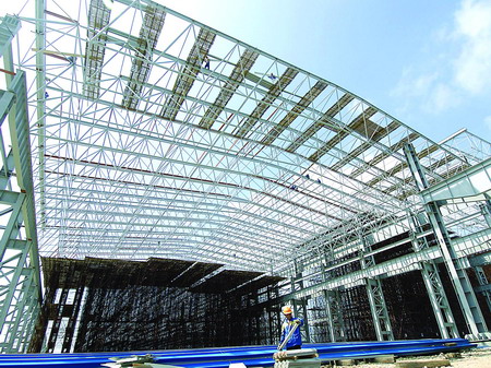 滁州船厂网架工程