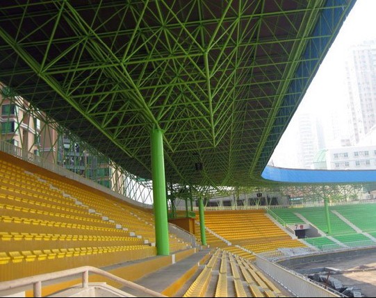 滁州体育场看台网架工程