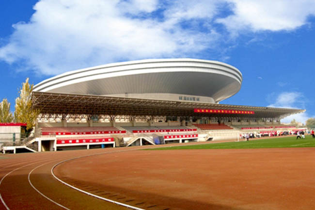 滁州体育场看台网架工程