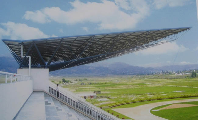 滁州体育场看台网架工程